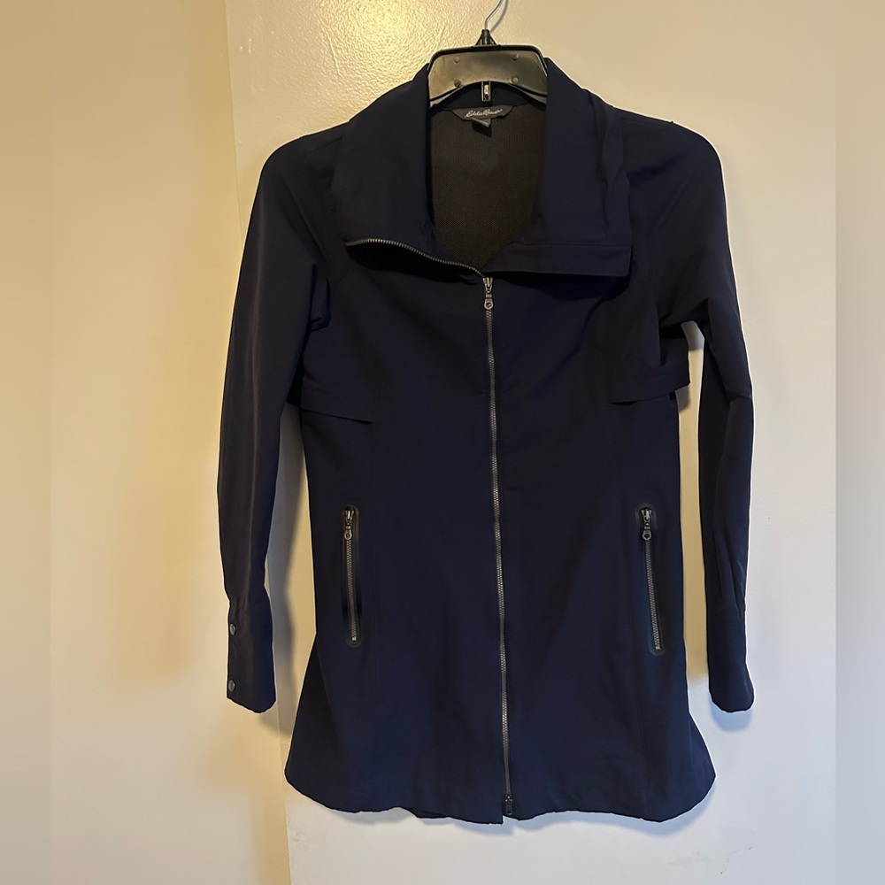 Eddie Bauer Women's Navy Utility Jacket